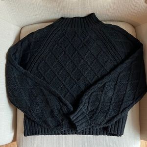 American Eagle Outfitters small cropped knit sweater